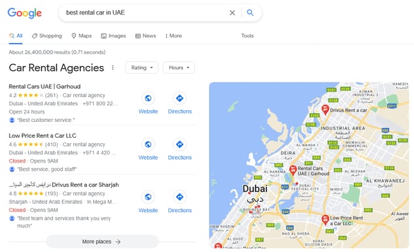 google search